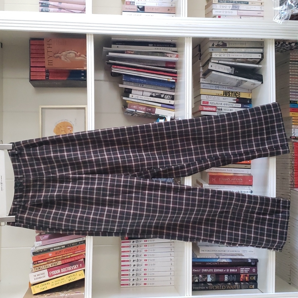 Checkered Plaid Trousers